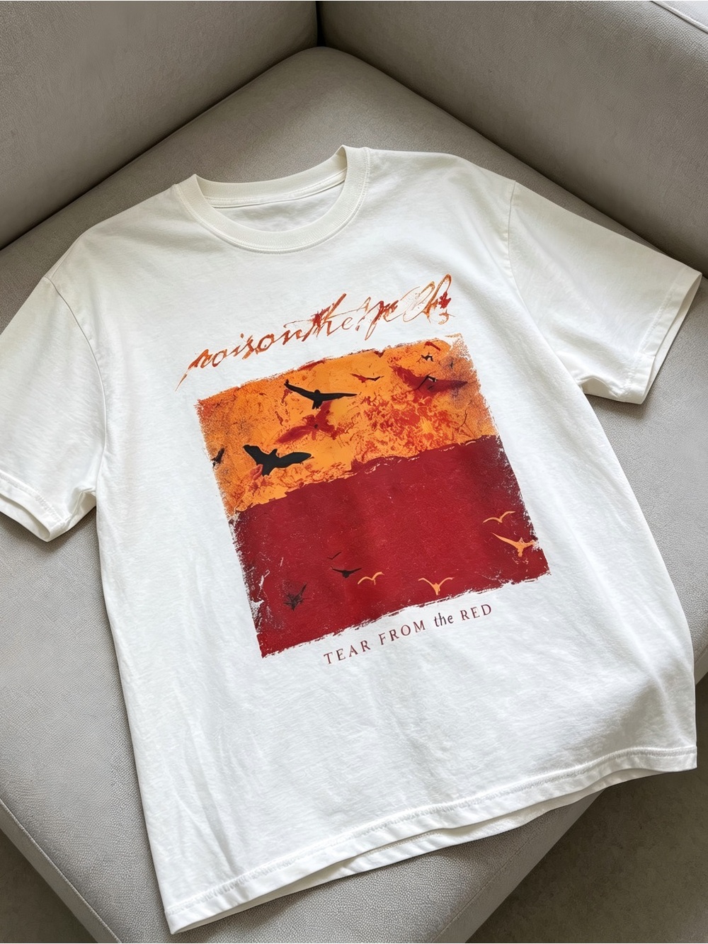 Poison the Well Graphic White Women Men T-shirt Unisex